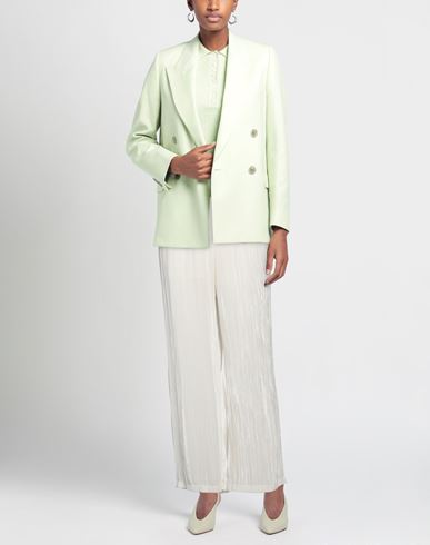 Sleep No More Woman Pants White Size M Viscose, Silk