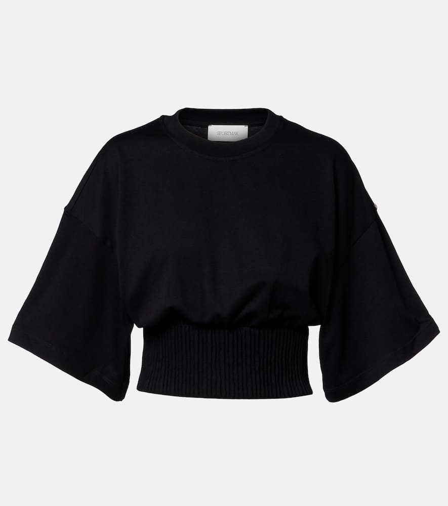 Fosco cotton jersey top
