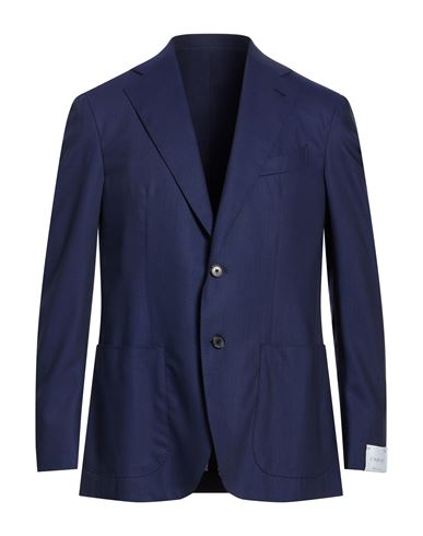 Man Blazer Navy Size 40 Wool