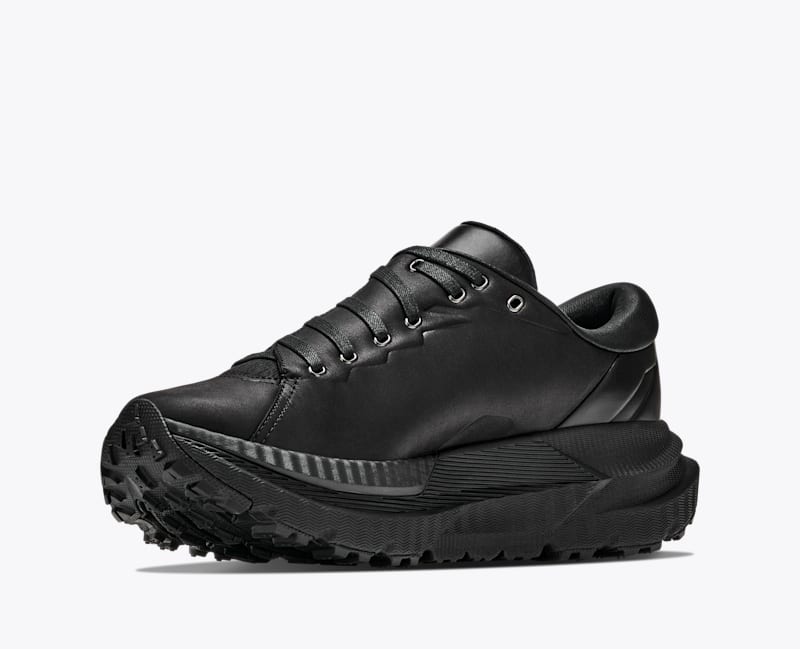 HOKA Elite Terrain System Mafate X Shoes in Black/Black