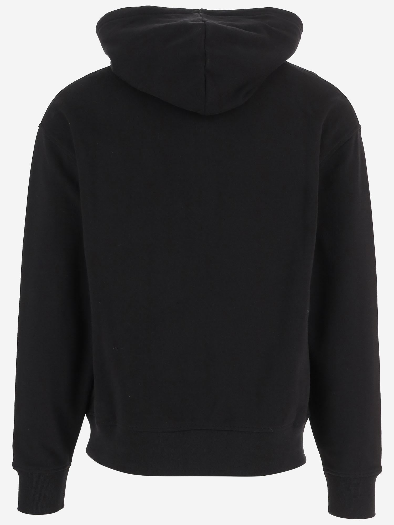 Cotton Hoodie — Black