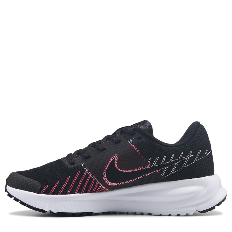 Women's Run Defy Running Shoes (Black/Pink)
