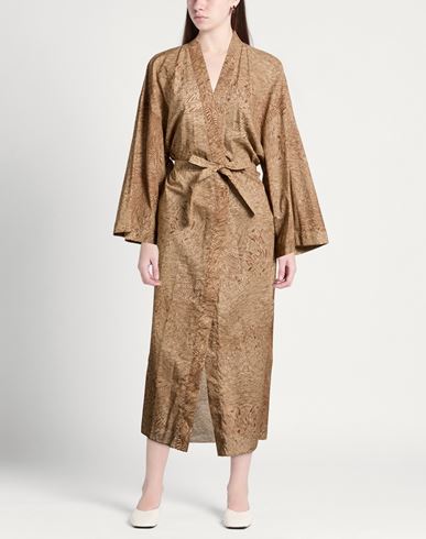 Woman Maxi dress Beige Size 6 Cotton