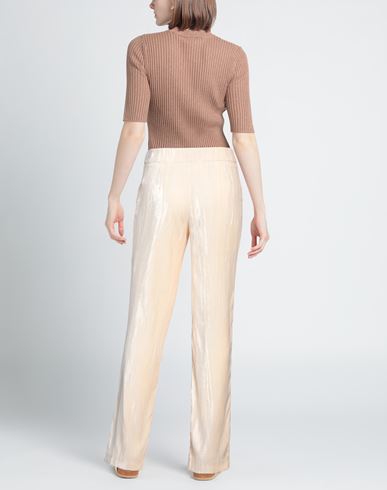 Love Edition Woman Pants Ivory Size 4 Polyester
