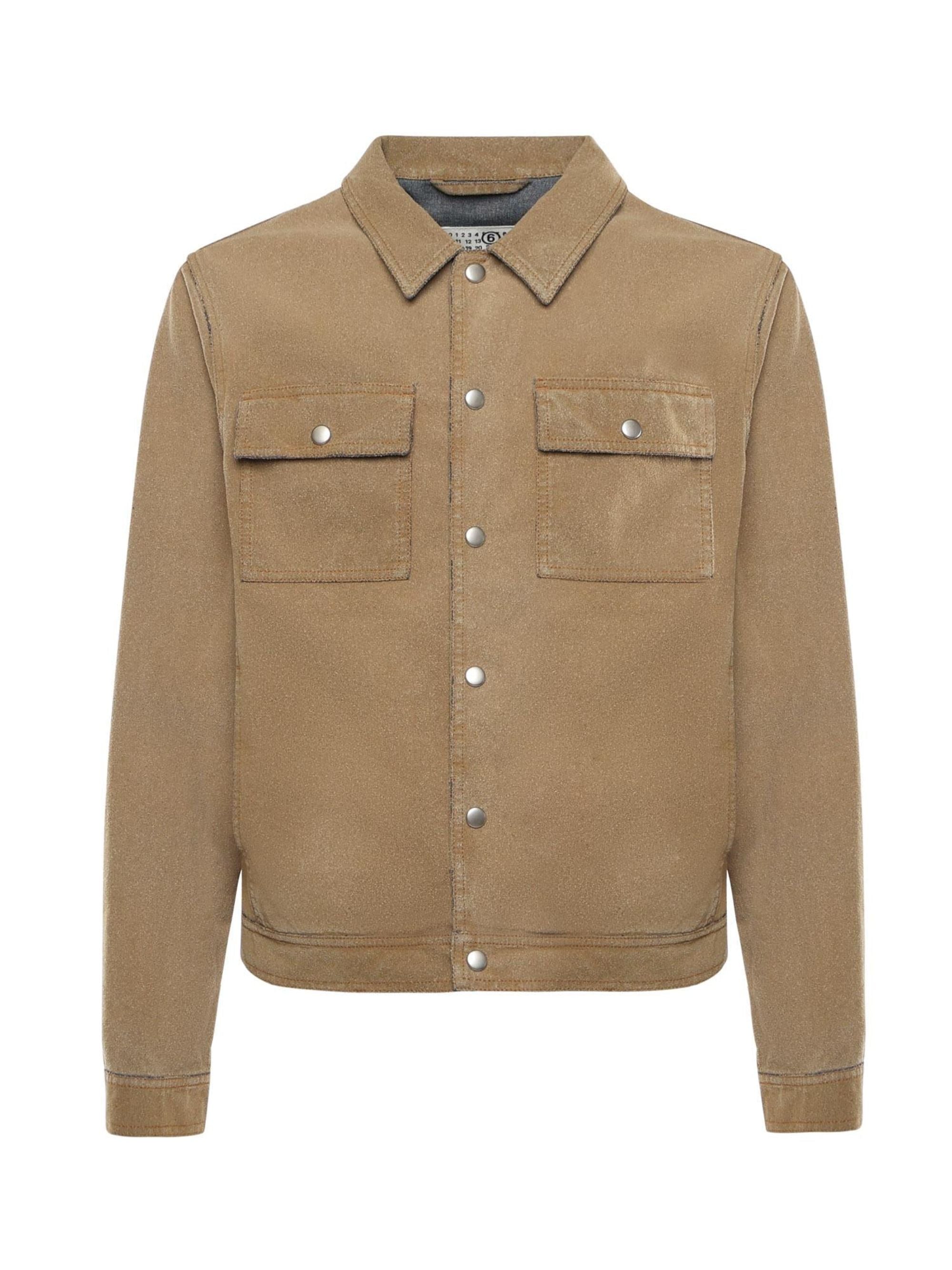 Cotton Coated Trucker Jacket