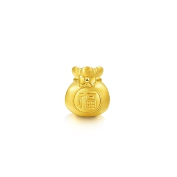 'Blessings & Culture' 999 Gold Fortune Bag Charm