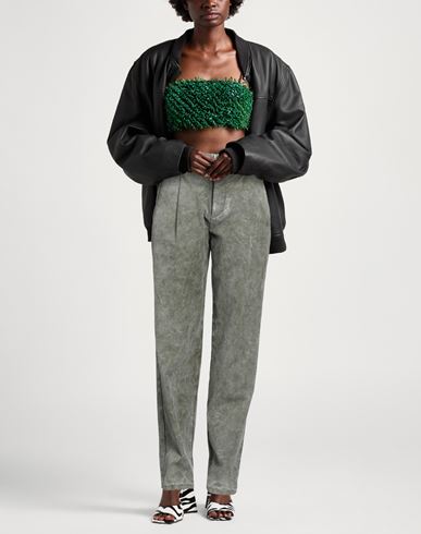 Woman Pants Military green