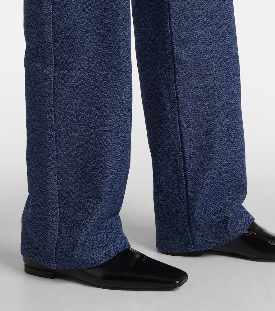 Axel cotton-blend straight pants