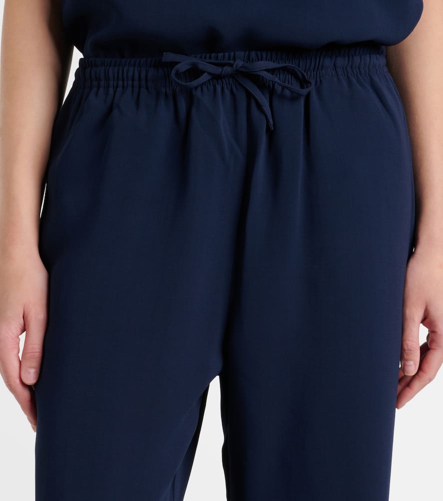Asceno Aurelia crêpe straight pants