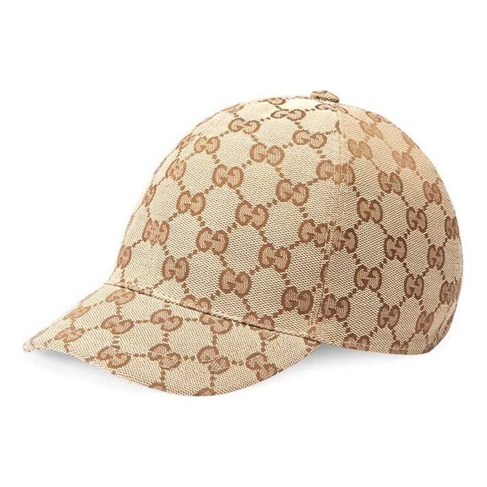 (PS) Original GG Canvas Hat 'Beige Ebony'