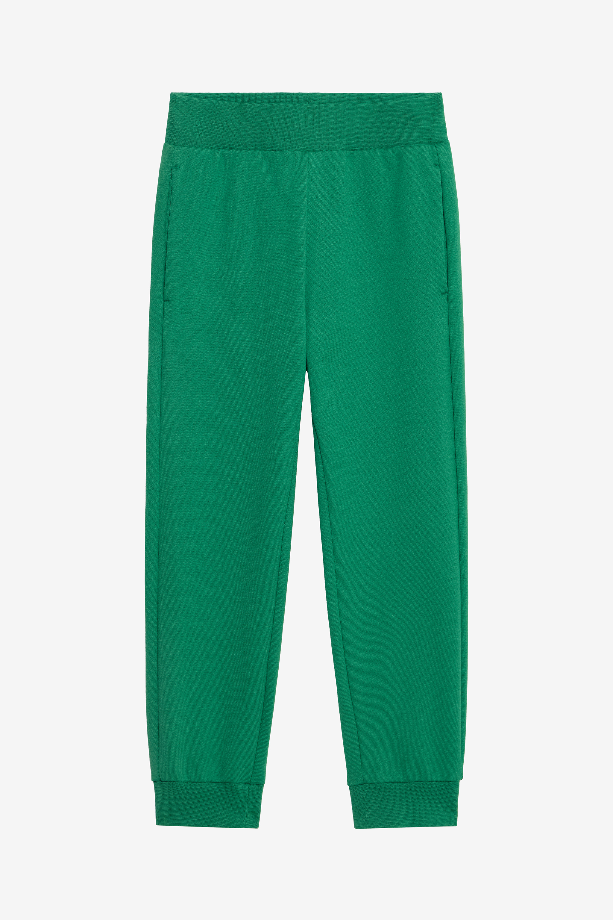 Green Track Pants With Rc Monogram