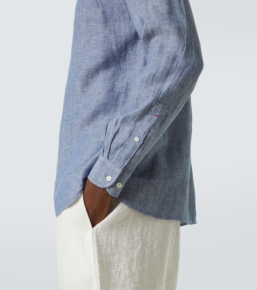 Justin linen chambray shirt