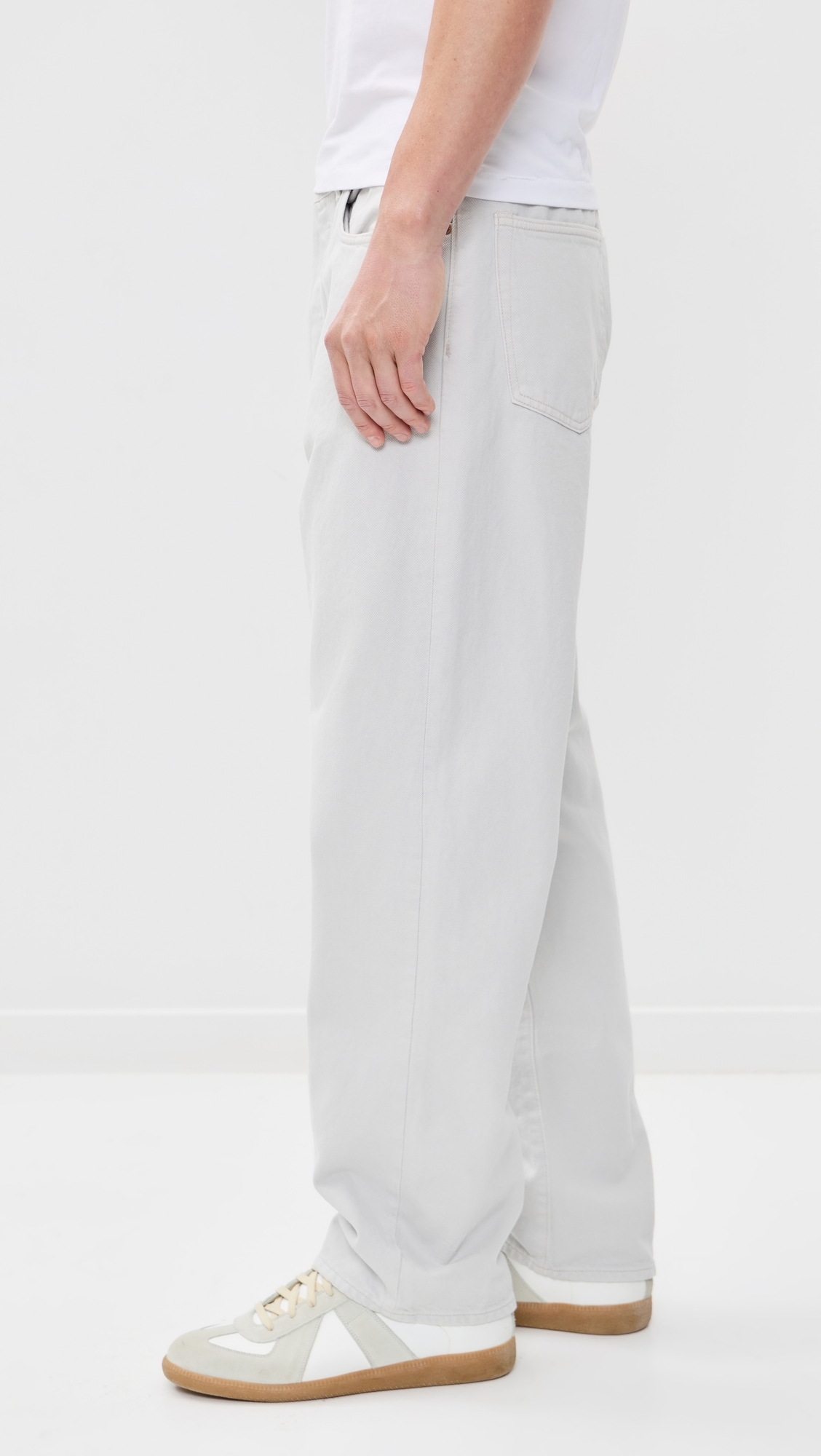 1991 Loose Garment Dye Jeans Aluminum