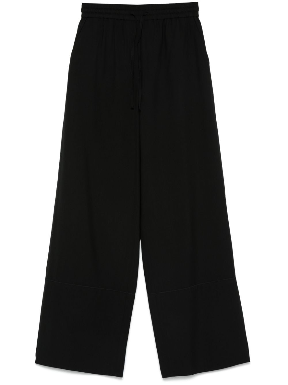 Straight trousers - Black