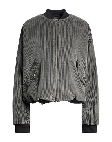 Façon Jacmin Woman Jacket Charcoal Size M Cotton