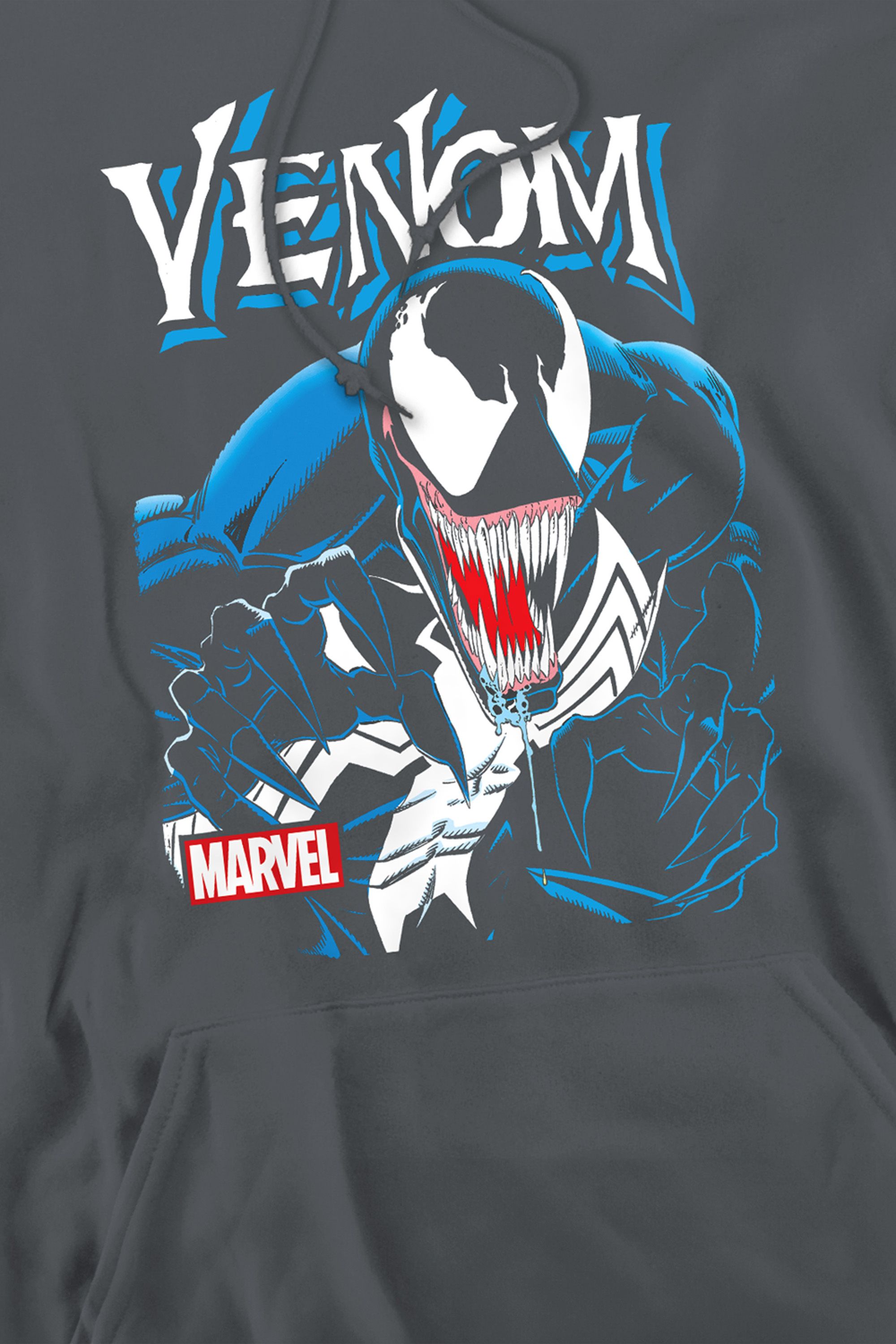 Marvel Unisex Venom Antihero Hoodie in Grey