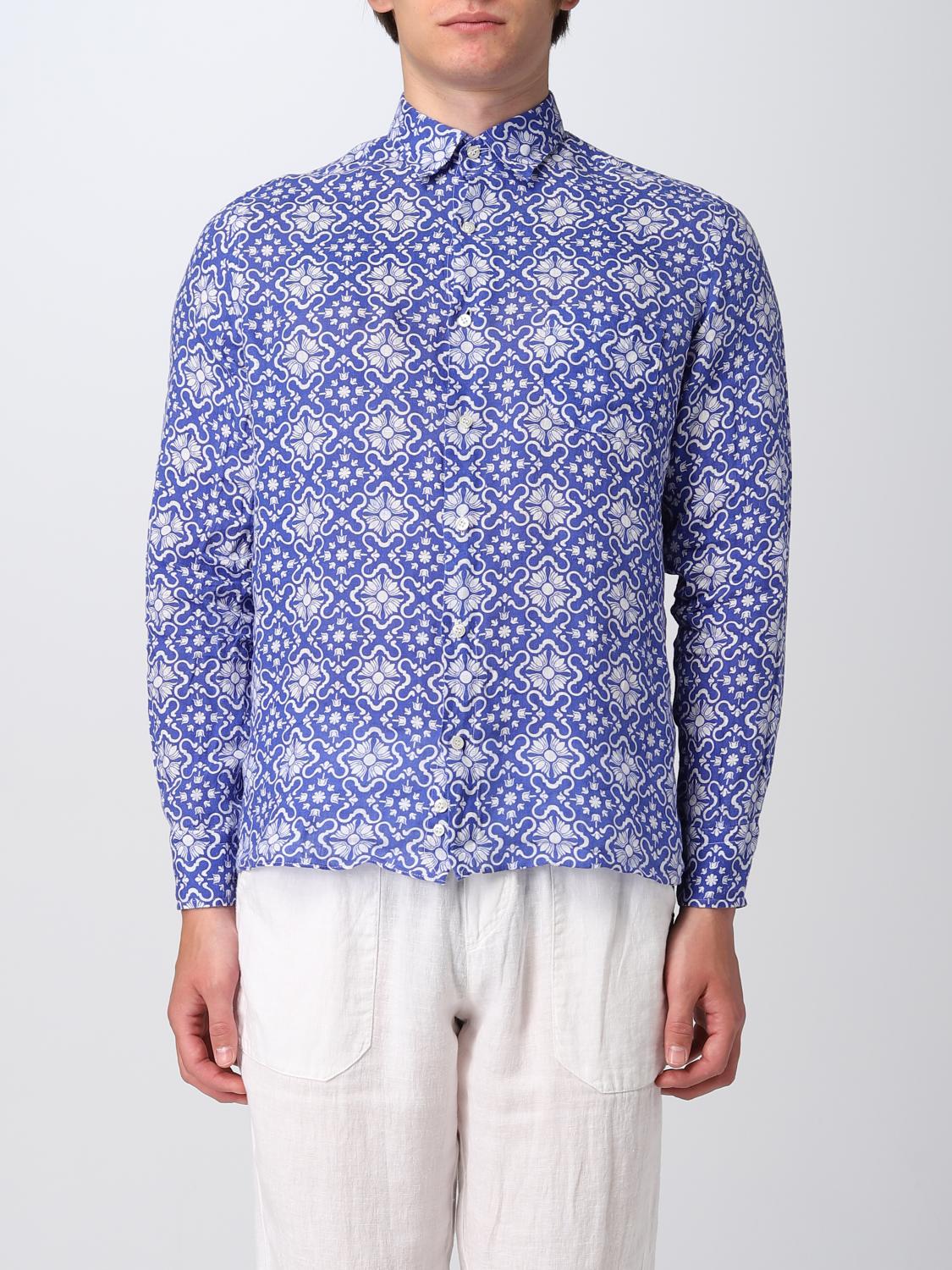 Shirt Men color Blue