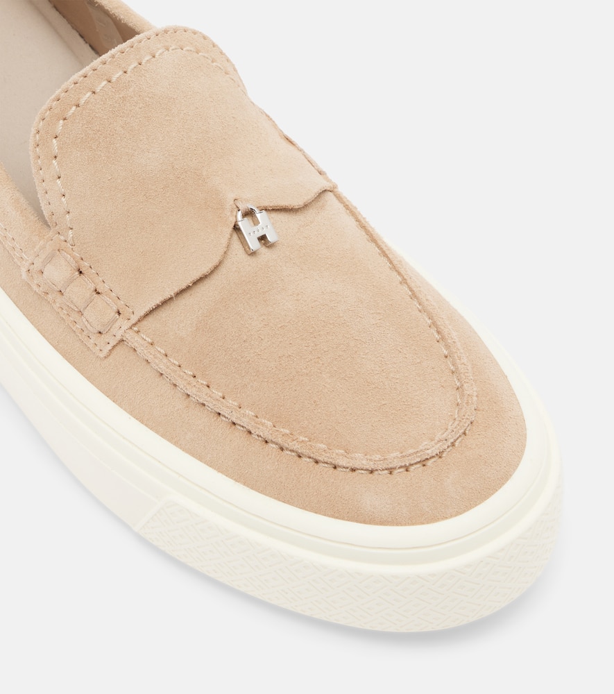 Crosswind suede loafers