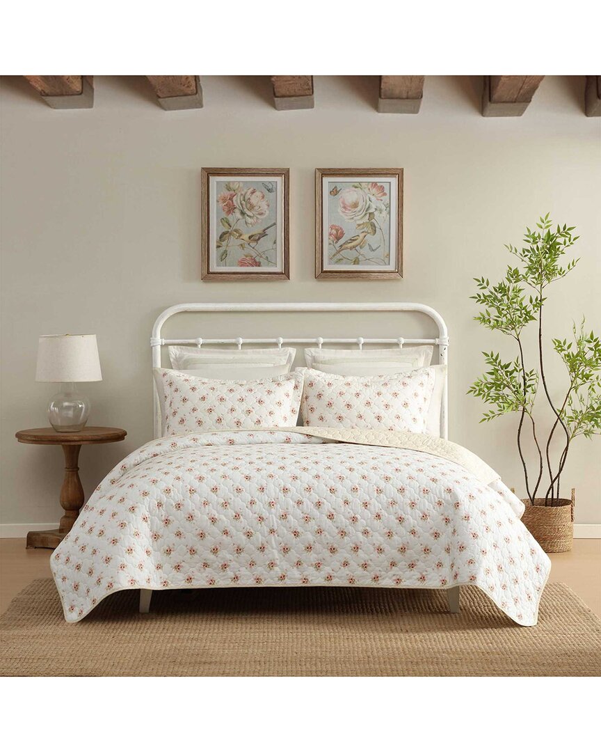 Dorrie 100% Printed Cotton Quilt Set