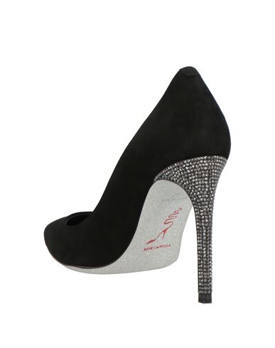 Woman Pumps Black Size 8 Leather