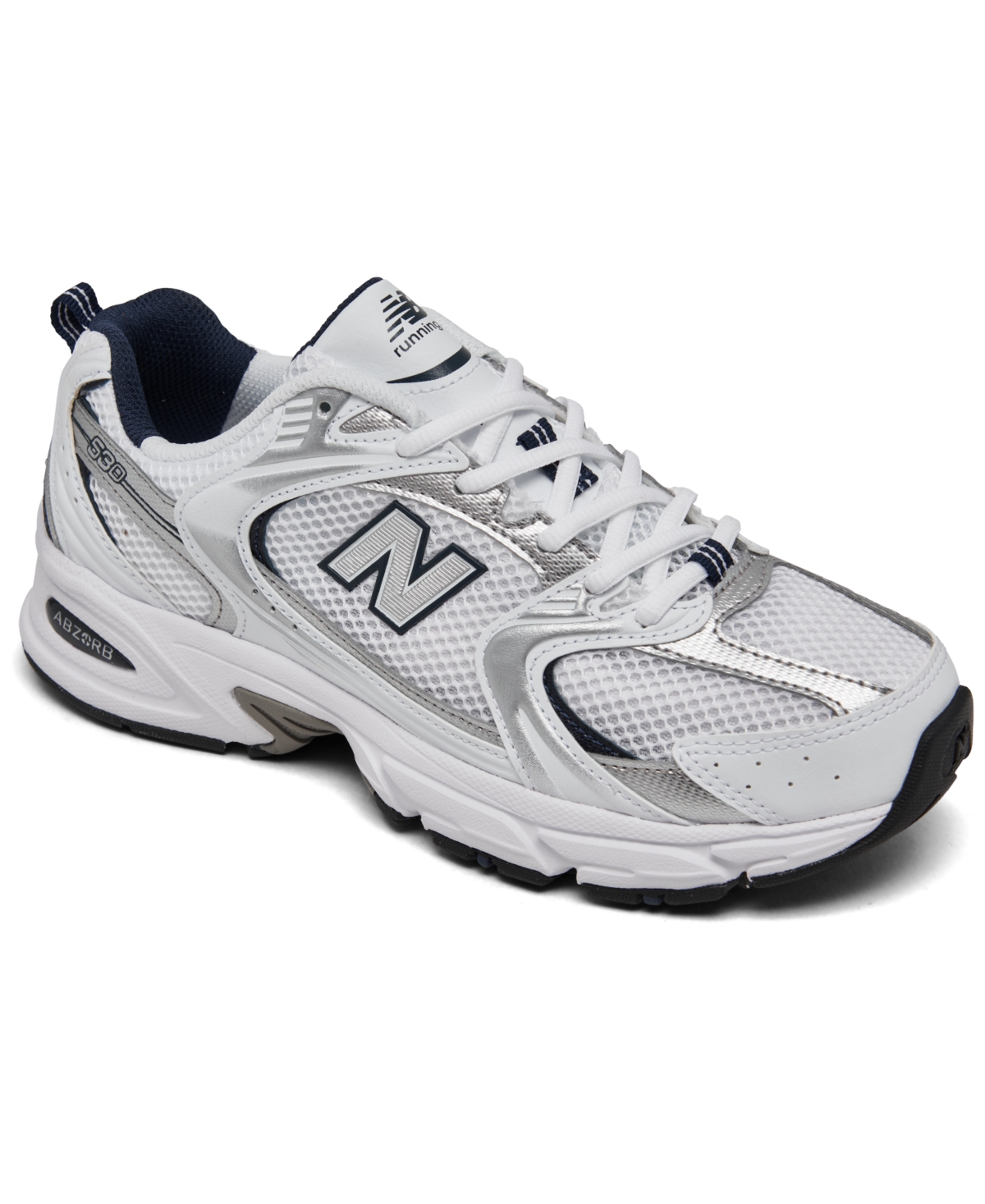 530 Sneakers from Finish Line - White/Blue