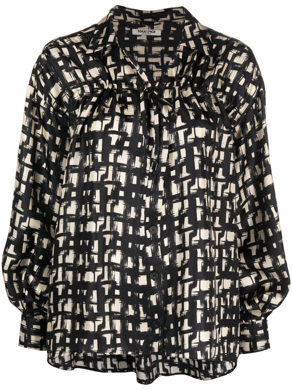 Lua silk blouse - Black