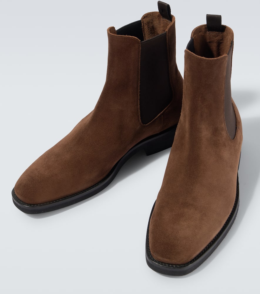 Suede Chelsea boots