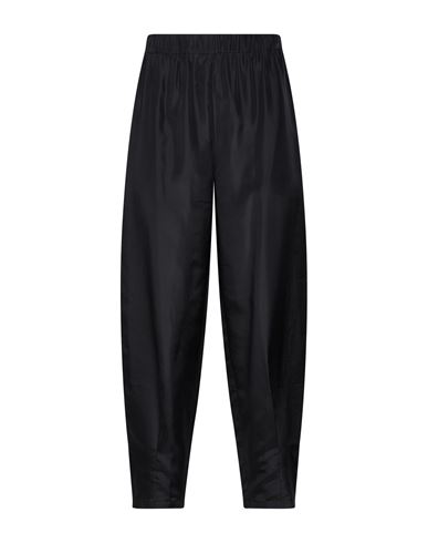 Woman Pants Black Size 8 Silk