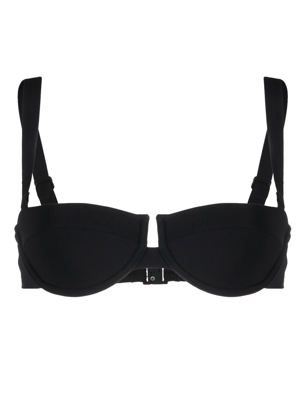 Anneke balconette bikini top - Black