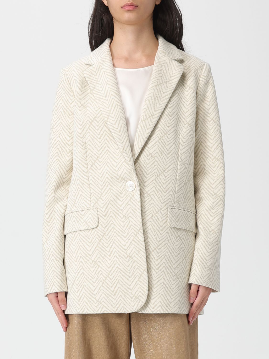 Blazer Woman color White