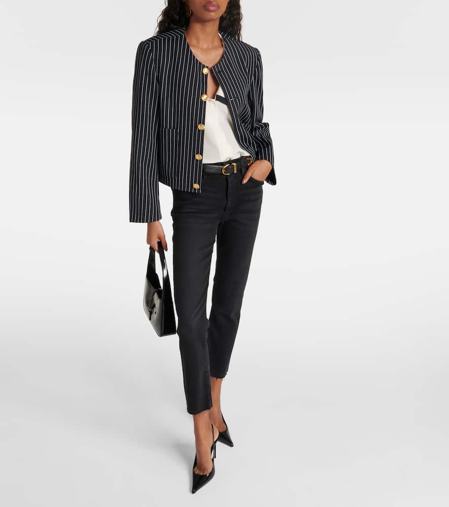 Pinstripe jacket