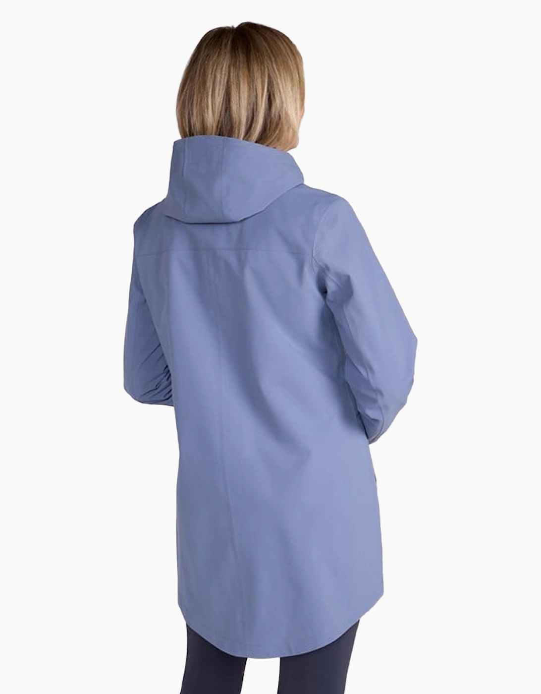 Women's Mountain Warehouse Womens/Ladies April Longline Waterproof Jacket - Blue