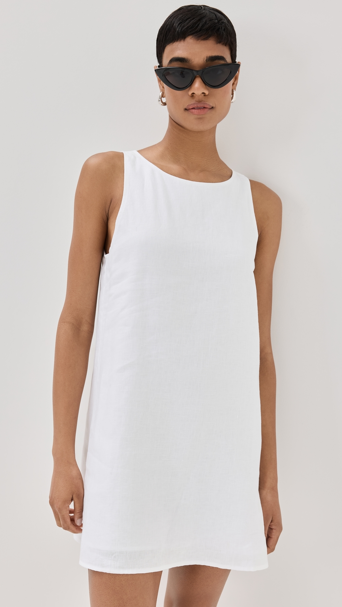 Jessi Linen Dress White