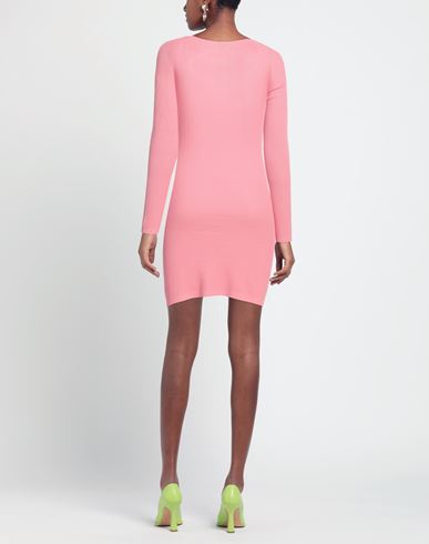 Woman Mini dress Pink Size ONESIZE Viscose, Polyester