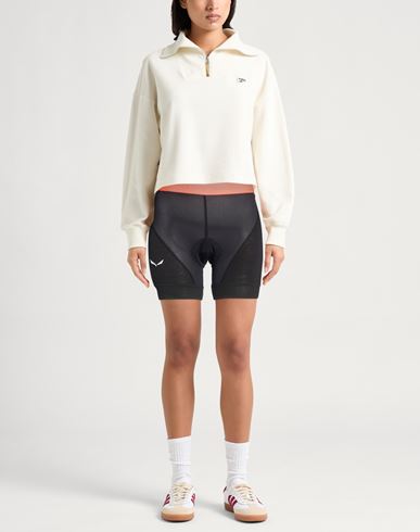 Vento Woman Shorts & Bermuda Shorts Black Size 10 Polyamide, Elastane, Lyocell, Virgin Wool