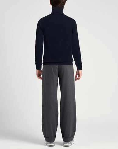 Man Turtleneck Midnight blue Size 38 Wool, Cashmere