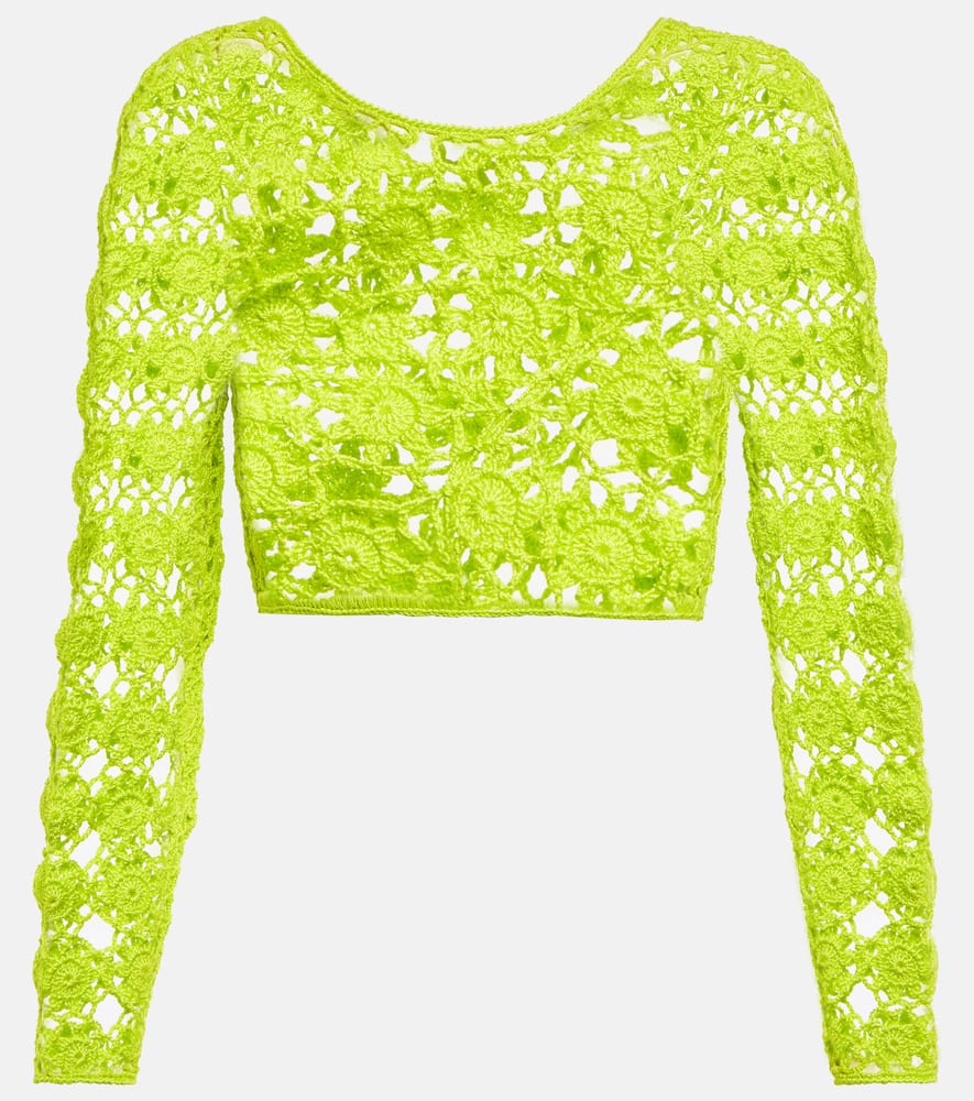 Bella crochet cotton crop top