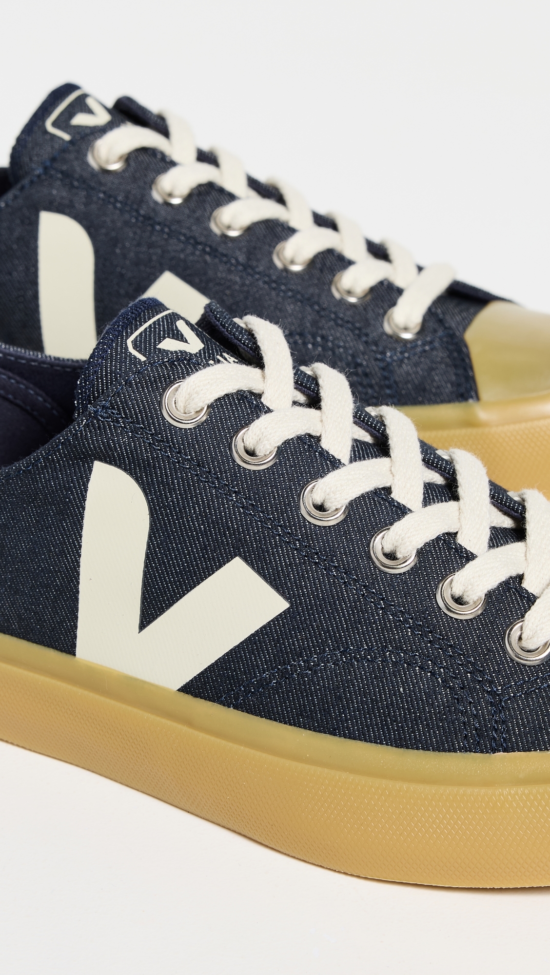 Veja Watta II Low Denim Sneakers Blue/Pierre/Natural
