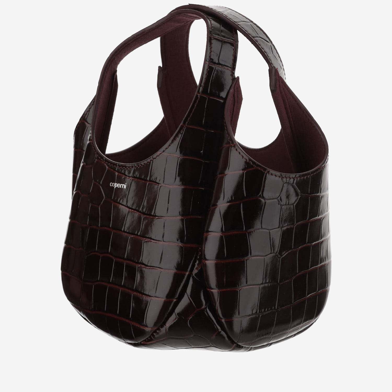 B-Buzz Mini Shoulder Bag With Crocodile Effect