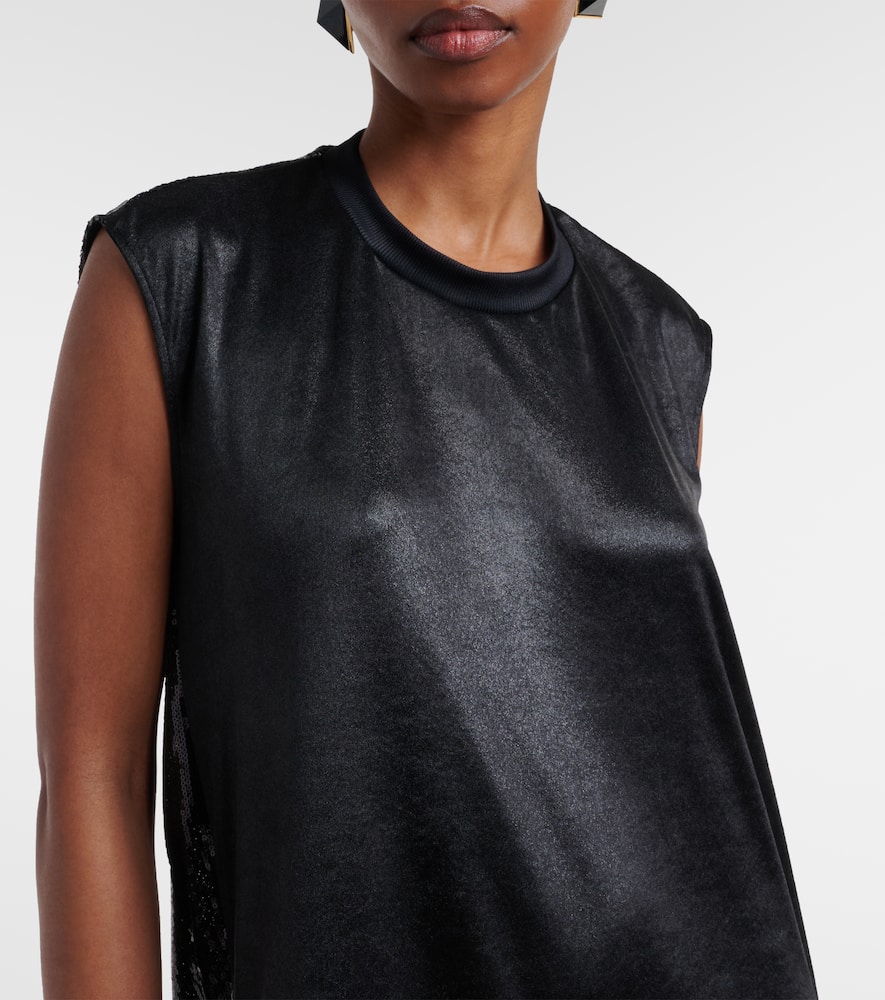 Sequined midi dress