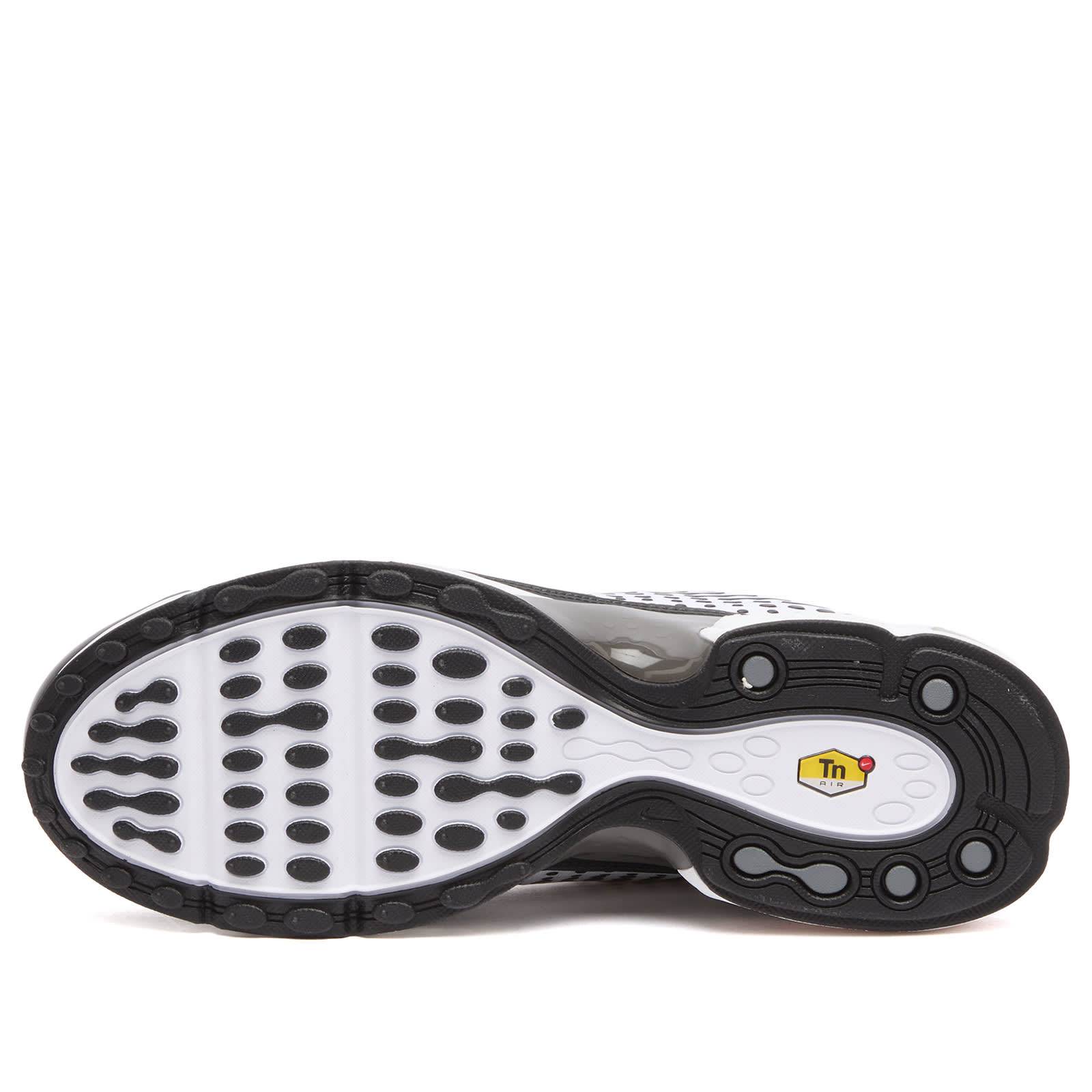 Men's Air Max Plus Vii Sneaker White/Black/Grey