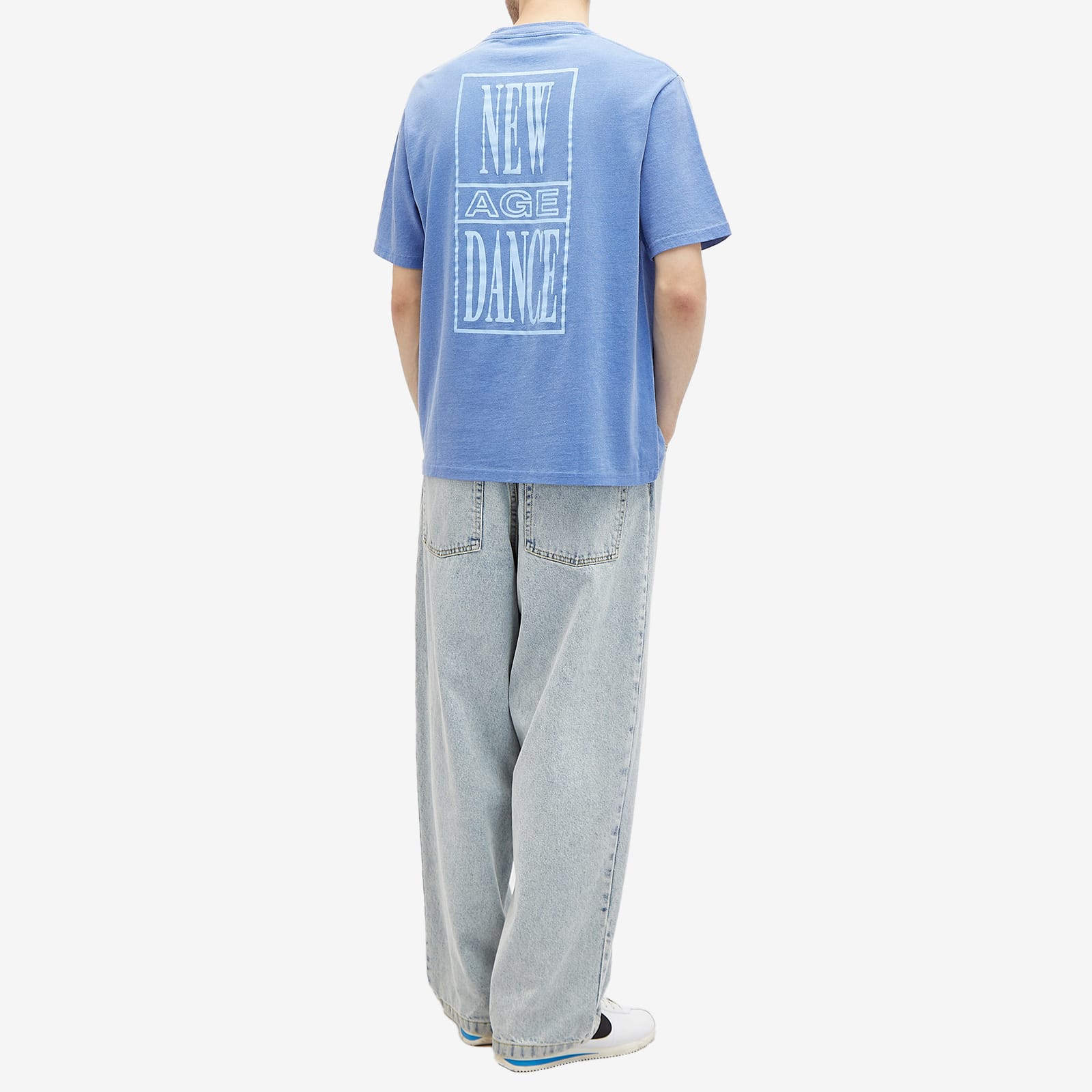 Men's New Age Dance T-Shirt in Cobalt Blue