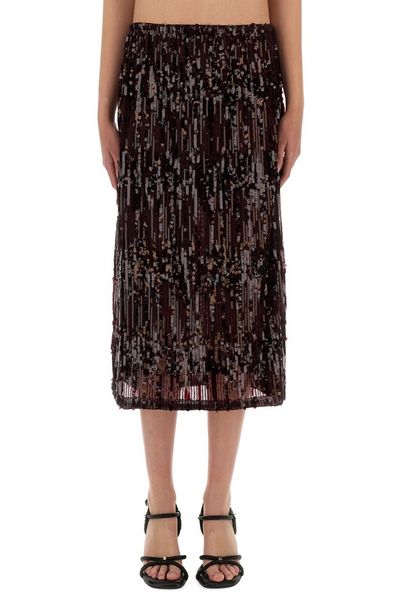 Baum Und Pferdgarten Sequin Midi Skirt