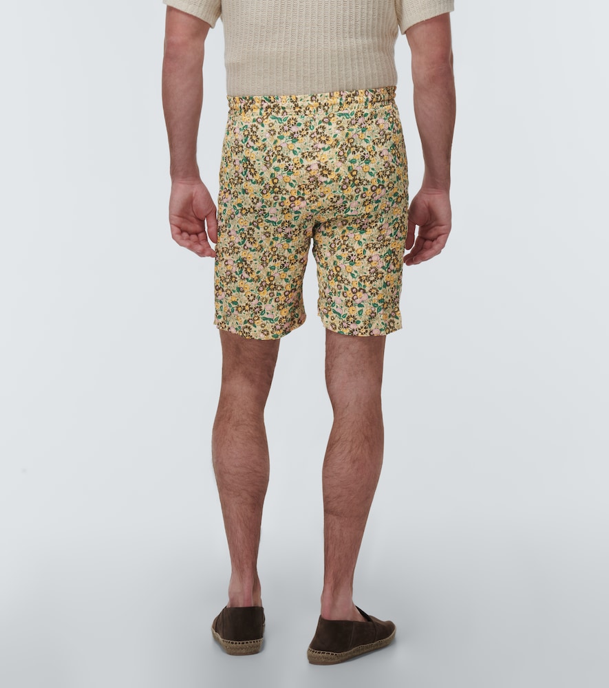 Doxxi faux-leather shorts