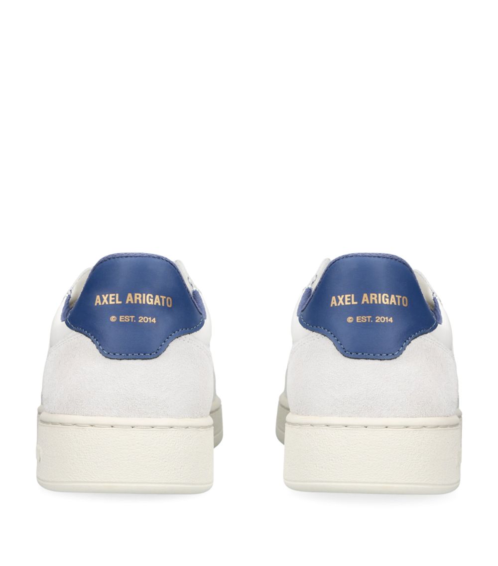 Leather Dice Low-Top Sneakers
