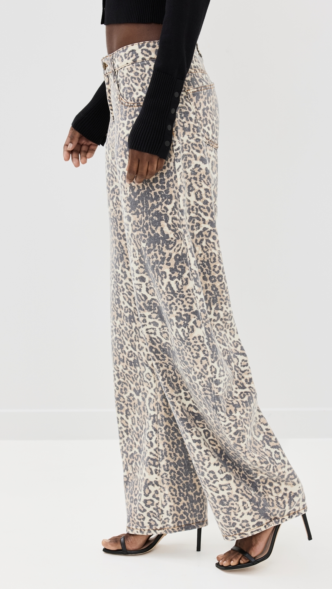 Horseshoe Jeans Leopard Fade