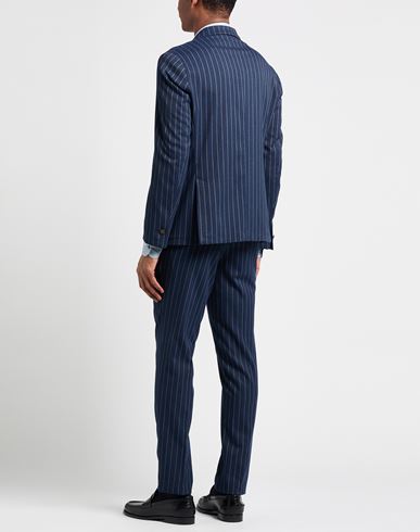 Man Suit Navy Size 42 Polyester, Viscose, Elastane