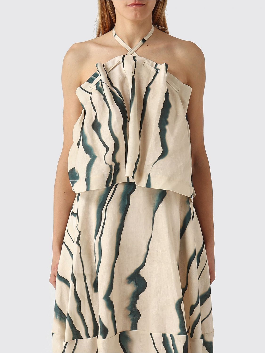 Top Woman color Beige