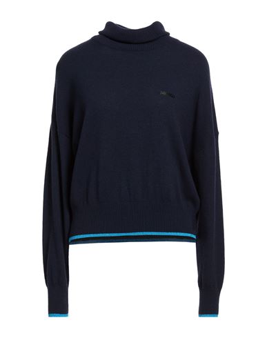 Woman Turtleneck Midnight blue Size XL Wool, Viscose, Nylon, Cashmere