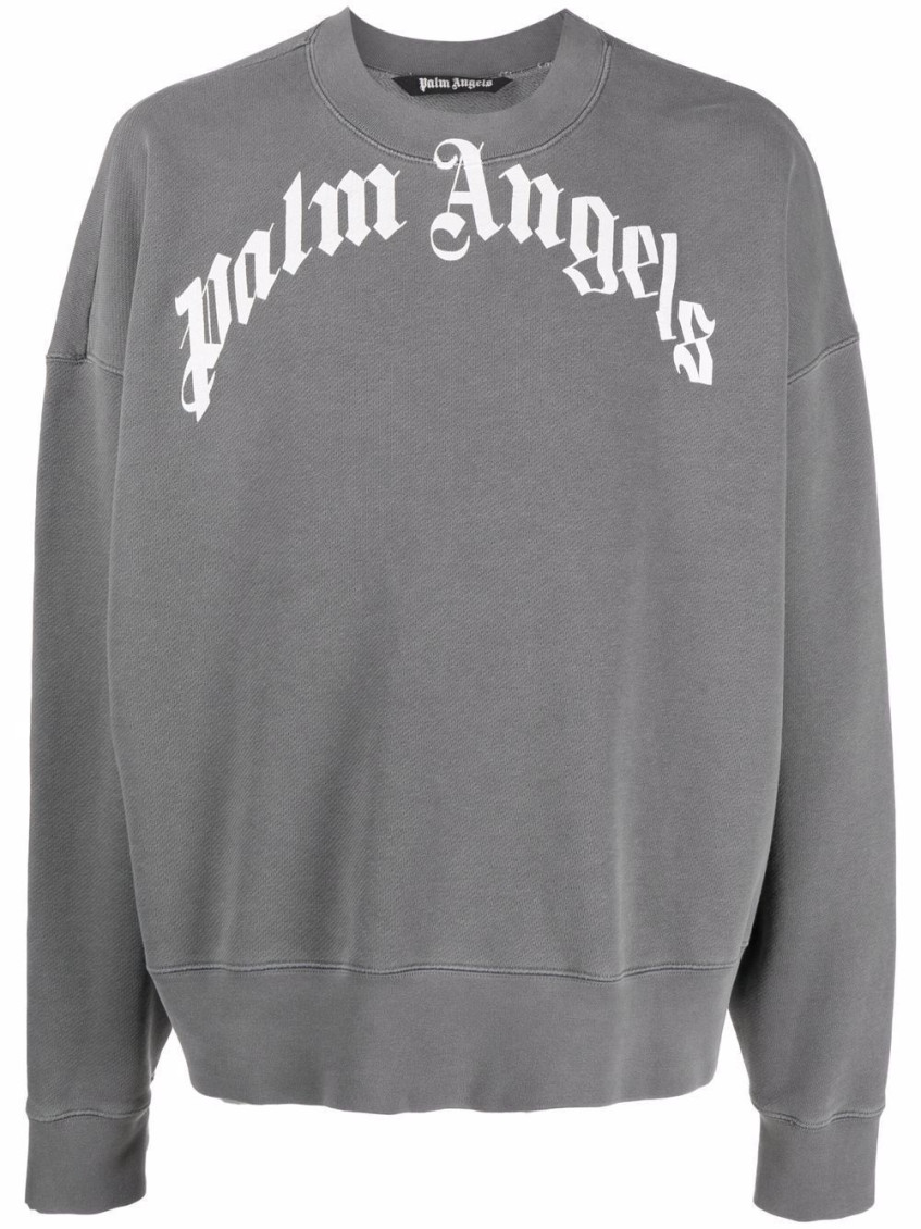 Logo-print cotton sweatshirt